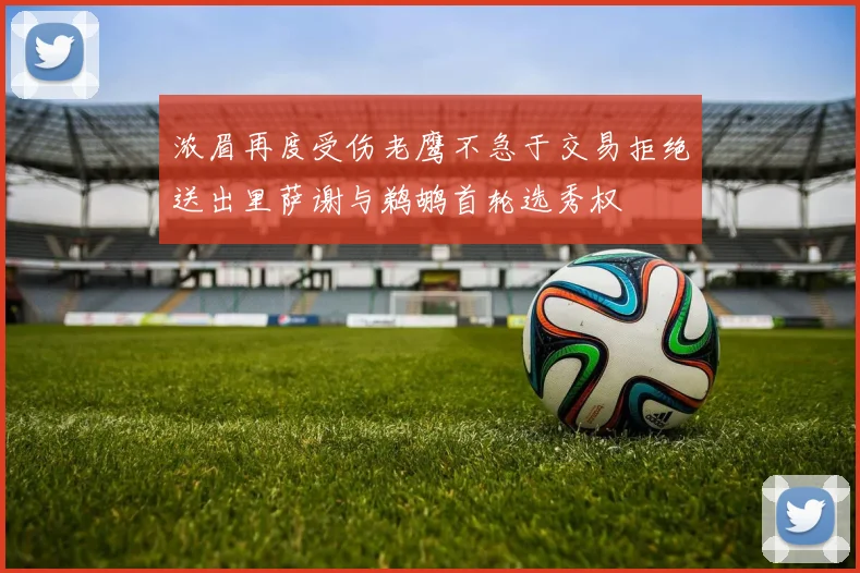 浓眉再度受伤老鹰不急于交易拒绝送出里萨谢与鹈鹕首轮选秀权