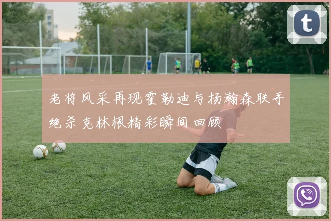 老将风采再现霍勒迪与杨瀚森联手绝杀克林根精彩瞬间回顾